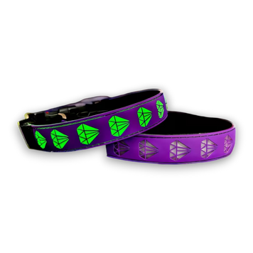 Світлодіодний нашийник для собак Diamond D0006purpleS фото