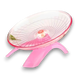 Настільний диск для хом'яків та їжаків R0002pink фото 10
