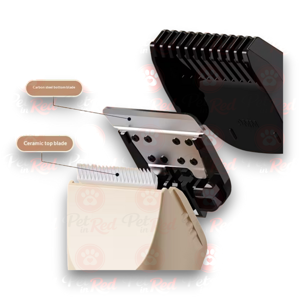 Машинка для стрижки домашніх тварин 4-в-1 W0038white фото