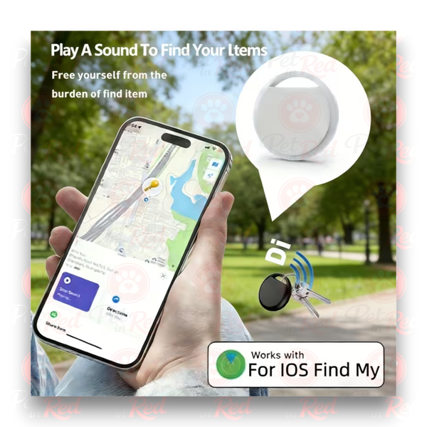 Смарт-трекер для відстеження тварин і речей &mdash; Android / iOS, Find My / Find Hub U0015pink-iOS фото